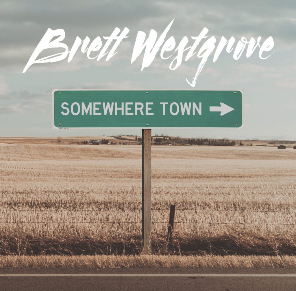 Somwhere Town Album Cover Artwork
