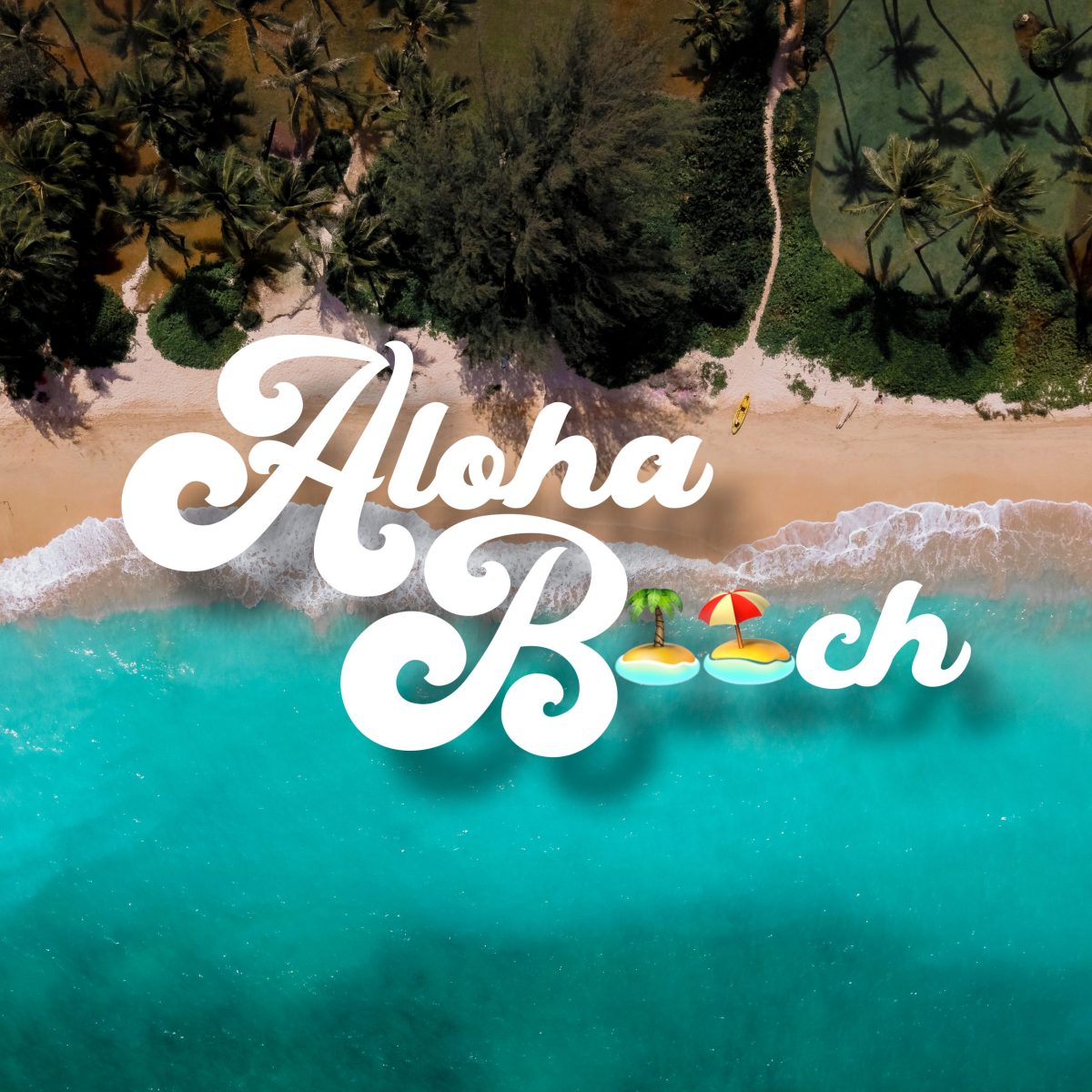 Aloha Beach music video blog cover artwork